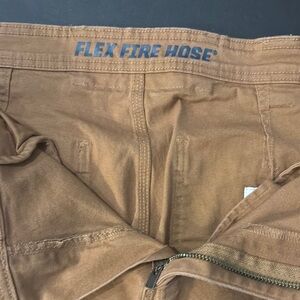 Duluth Trading Flex Fire Hose Brown Pants 34x30
